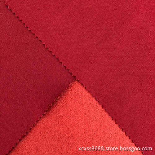 polyester spandex vanlig färgad scuba mocka stickning tyg